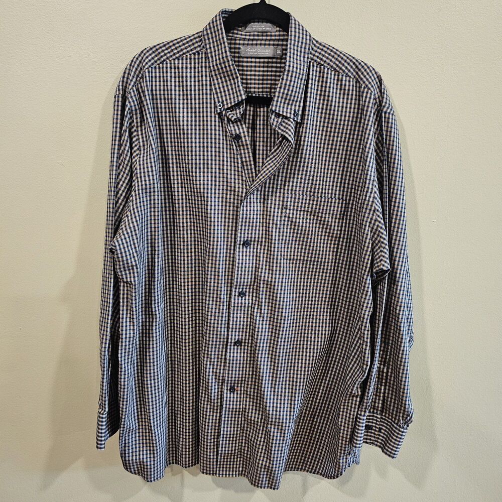 Daniel Cremieux Signature Collection Button Down Shirt Mens XL